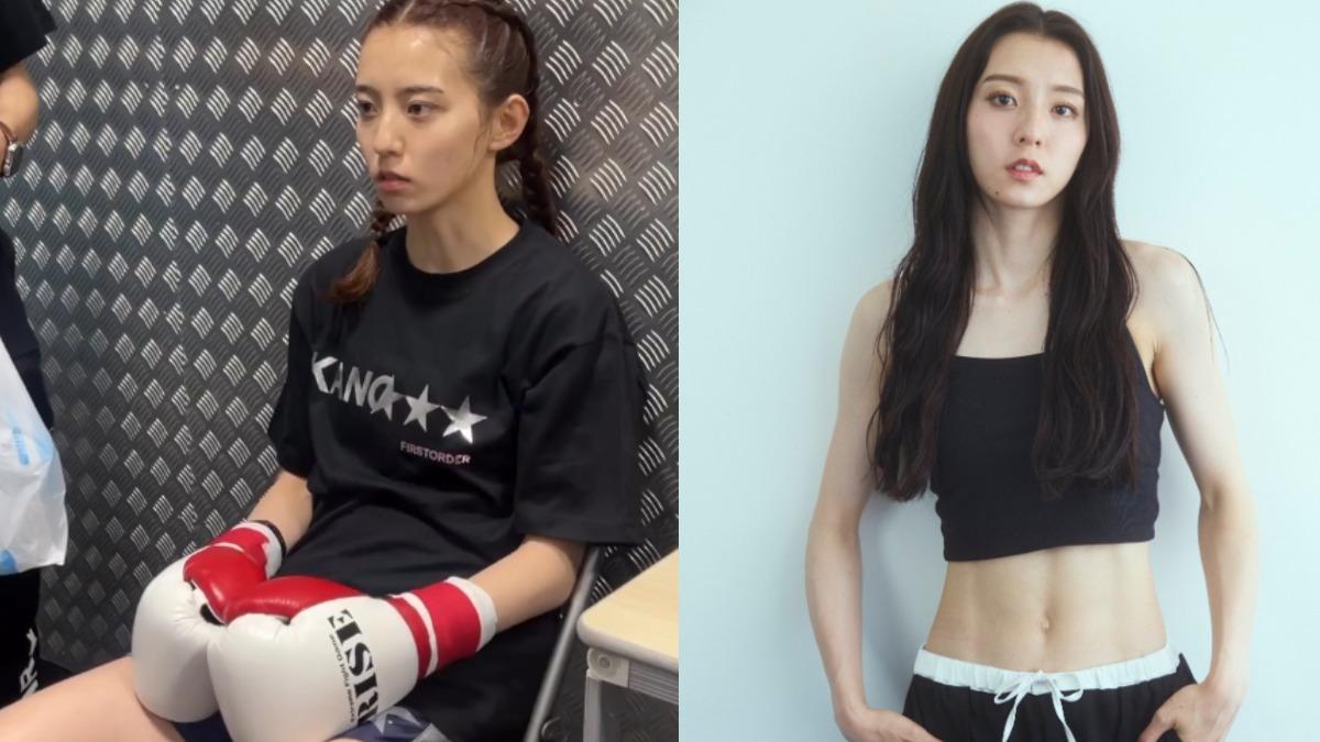 宮原華音對格鬥技的熱愛，促使她成為舉牌女郎。（圖／翻攝自宮原華音 IG）