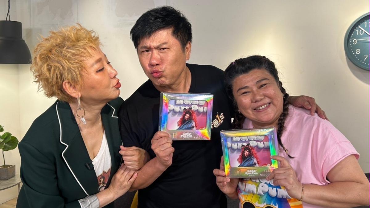 林美秀和藍心湄、胡瓜是多年好友。（圖／下面一位提供）