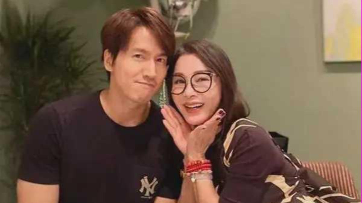 陳美鳳是言承旭的乾媽。（圖／翻攝自微博）