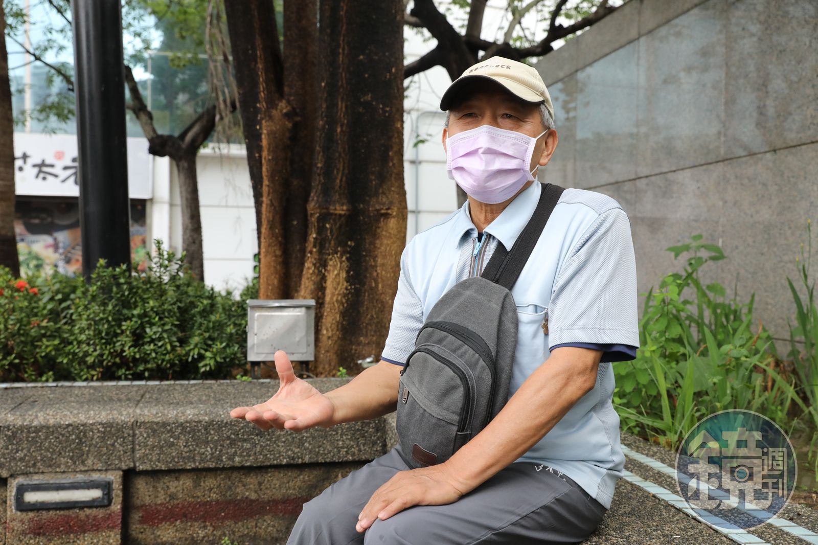 楊父想為兒子爭個「理」。（圖／鏡週刊）