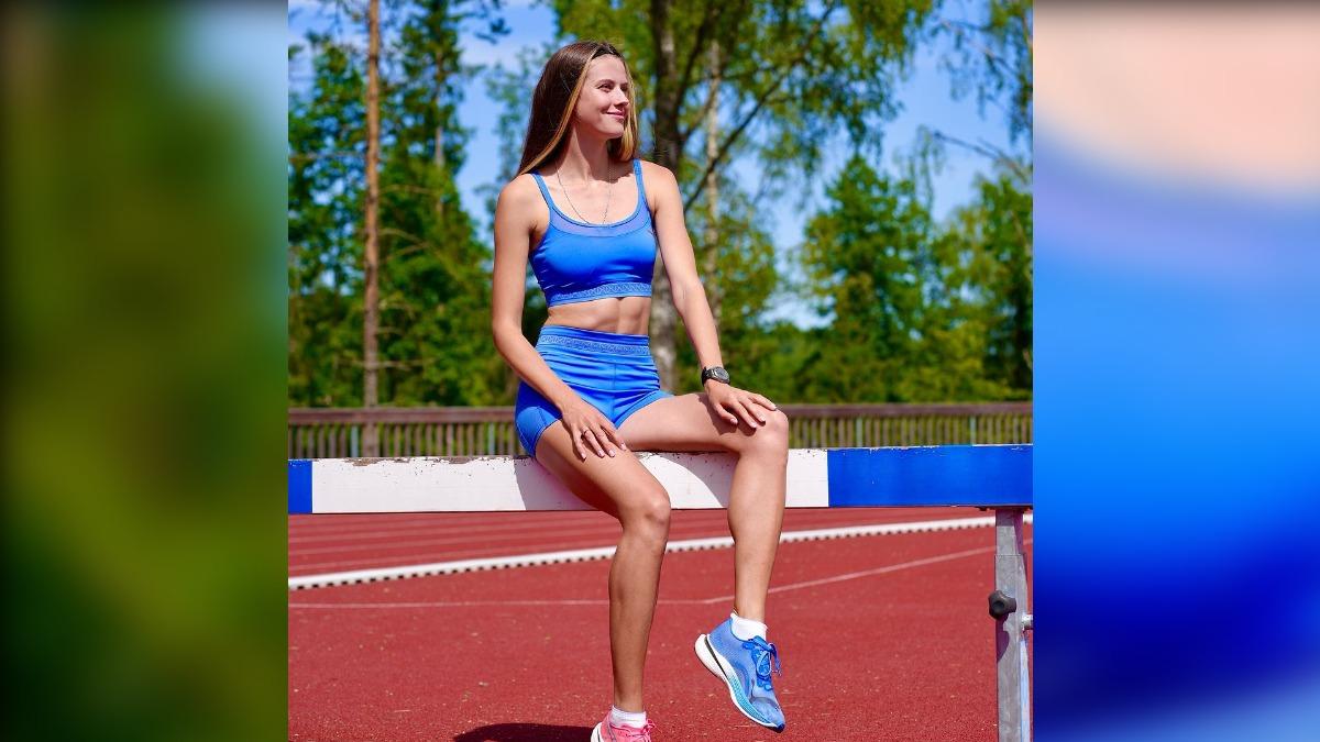 烏克蘭正妹跳高選手馬胡奇赫不只擁有多面金牌，私下也因為姣好外型與身材，是一名運動網紅。（圖／翻攝自Yaroslava Mahuchikh IG）