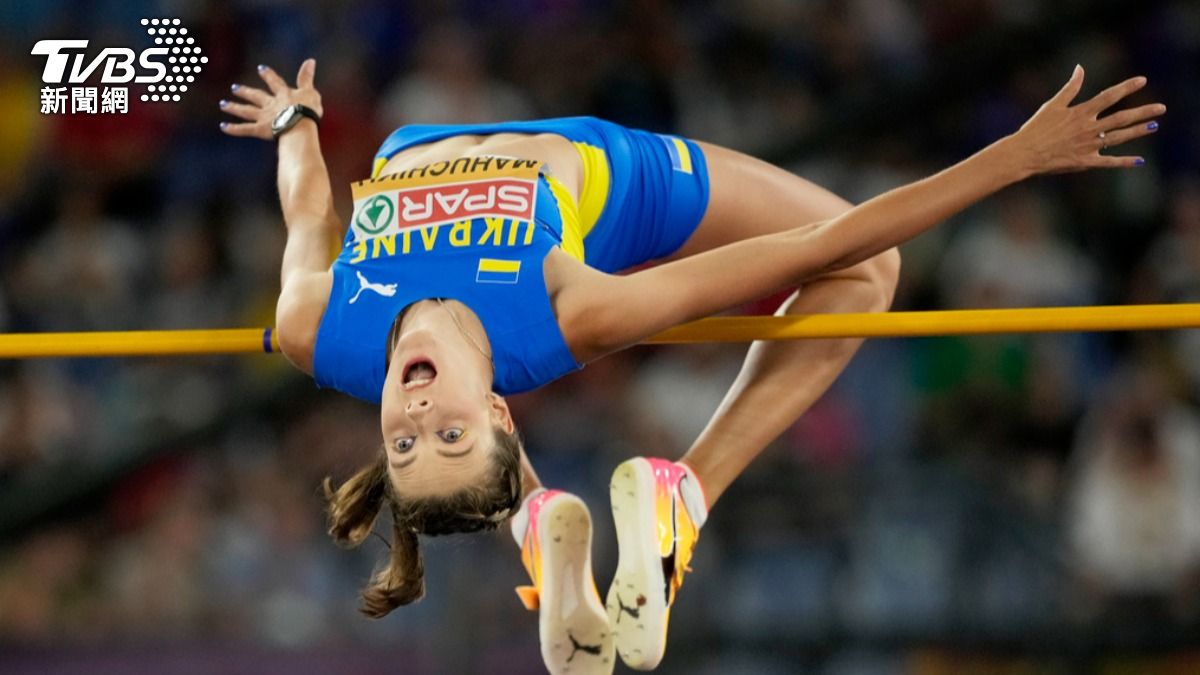 烏克蘭跳高選手馬胡奇赫，即將再次挑戰奧運，期望在巴黎拿下金牌。（圖／達志影像美聯社）