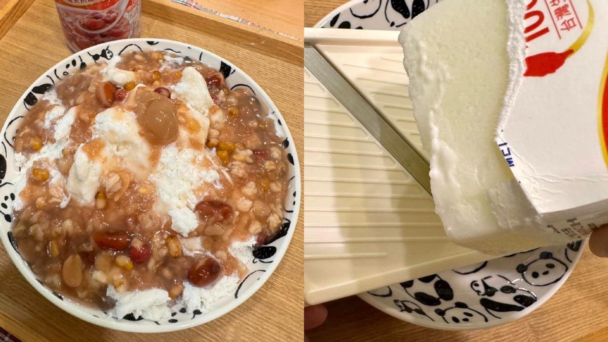 網友分享自製雪花冰食譜。（圖／翻攝自臉書）