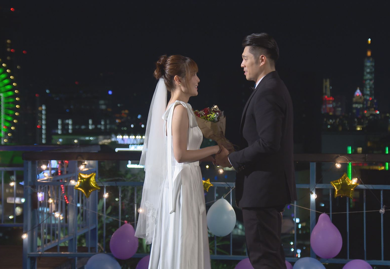 王盈凱（右）、王盈凱組合受到劇迷喜愛。（圖／台視提供）