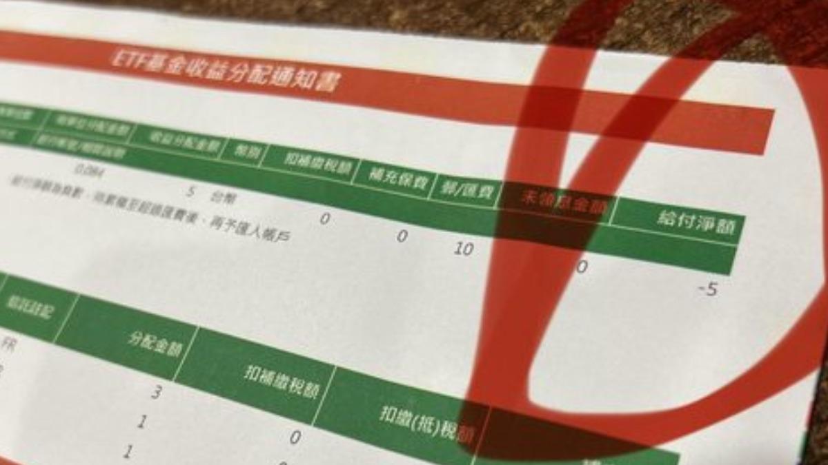 月配ETF正夯！他等加薪驚「股息是負的」 網曝2解法：別浪費紙│TVBS新聞網