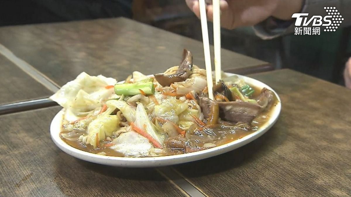 甜甜的意麵屬台南名產。（圖／TVBS資料畫面）