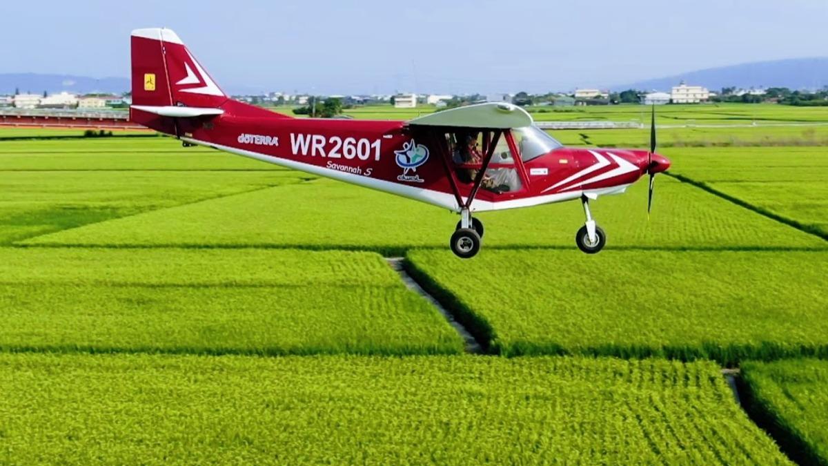 台中市烏日區「旺偉飛行休閒俱樂部」1日發生一起摔機事故。（示意圖，與當事輕航機無關／翻攝自業者臉書）