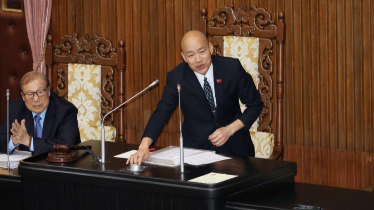 立法院長韓國瑜。（圖／葉志明攝）