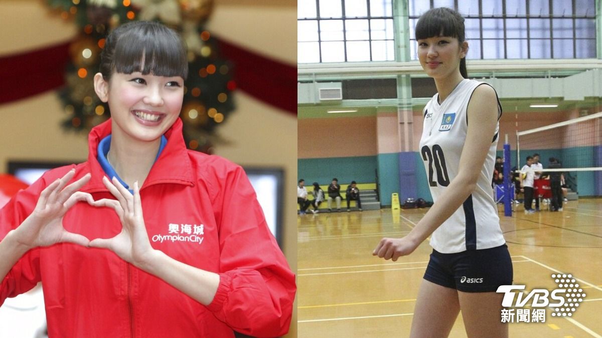 莎賓娜(Sabina Altynbekova)擁有「世界第一排球美少女」的美稱。 (圖/達志影像美聯社)