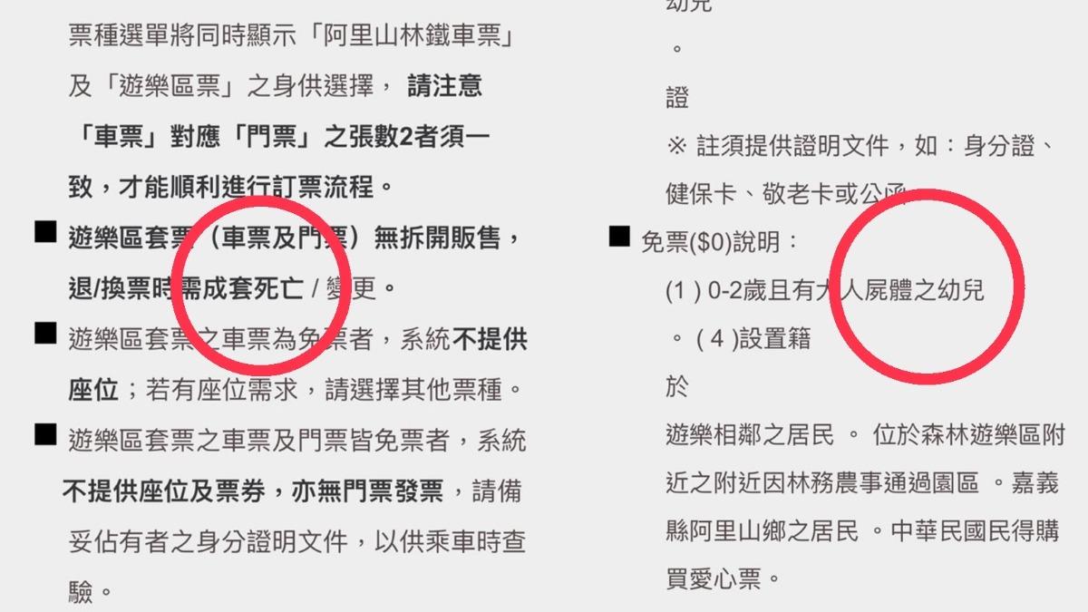 [新聞] 阿里山小火車訂票驚見「成套死亡」　林鐵