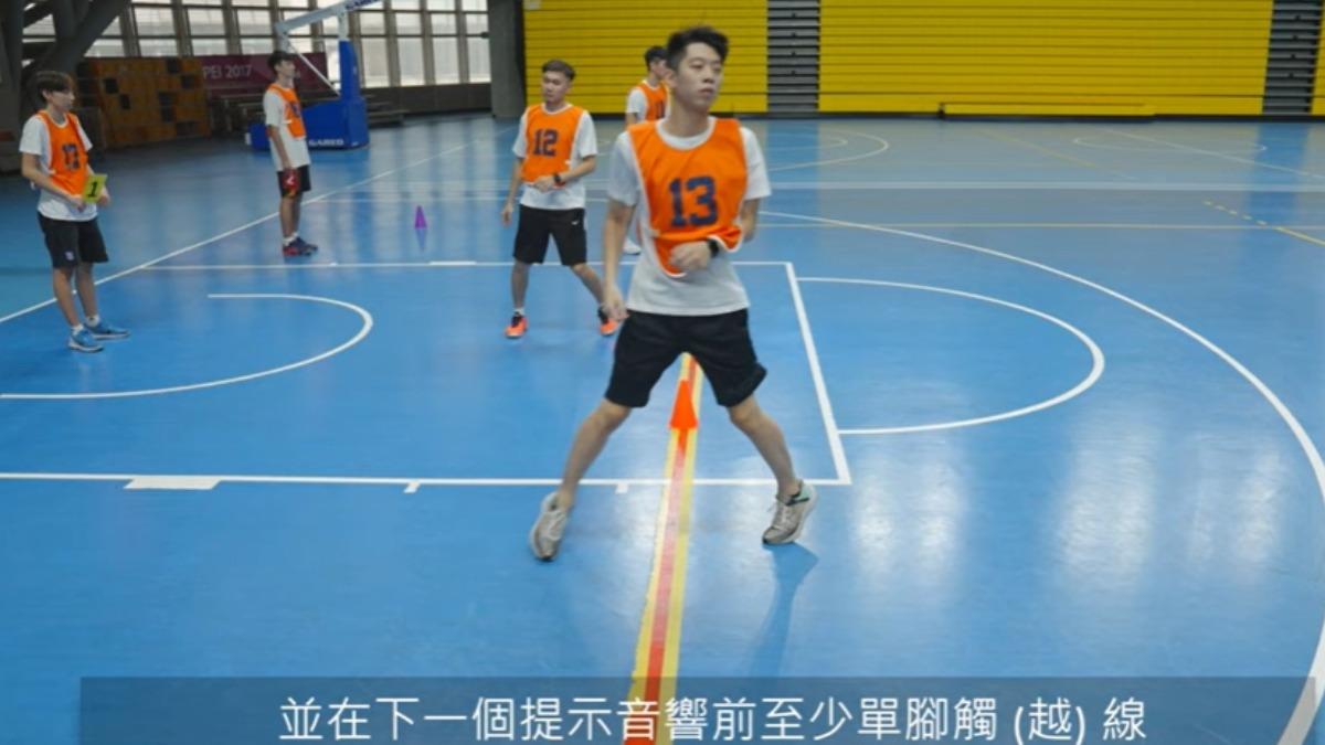 八月新制體適能，新增「漸速耐力折返跑」檢測學生心肺能力。（圖／記者萬紹安翻攝）