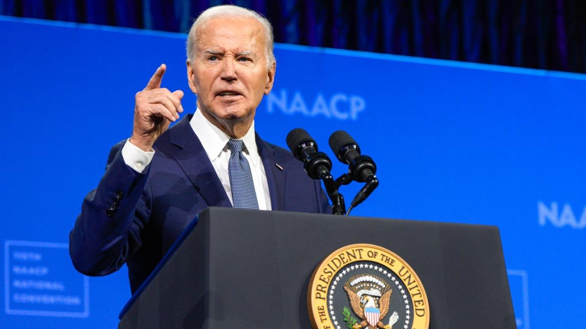 日前有美國媒體爆料，拜登最快可能會在本週宣布退選。（圖／翻攝自「@JoeBiden」X）