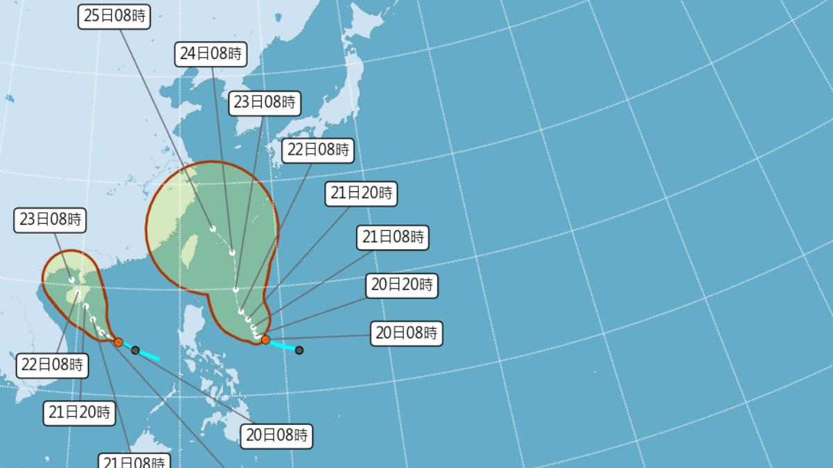 颱風-最新颱風動態-最新颱風路徑-颱風快訊