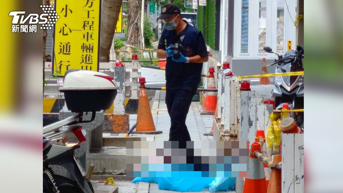 警方封鎖現場採證。（圖／民眾提供）