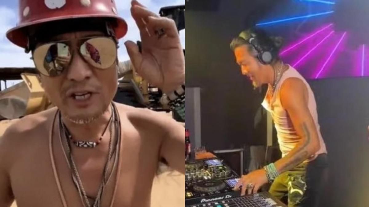 孫興有兼職作DJ，不過開挖土機影片是為了抖音拍好玩的。（圖／翻攝自小紅書）