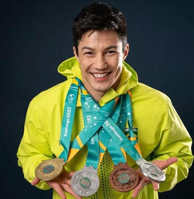 Arthur Nory帥氣的外表和陽光的笑容被封為「巴西吳彥祖」。（圖／翻攝自IG @Arthurnory）