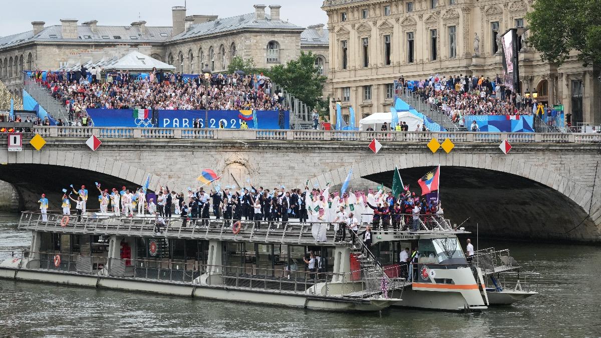 Paris Olympics 2024 opens with a splash on the Seine(Courtesy of Chinese Taipei Olympic Committee) Olympic Games open with a splash on the Seine