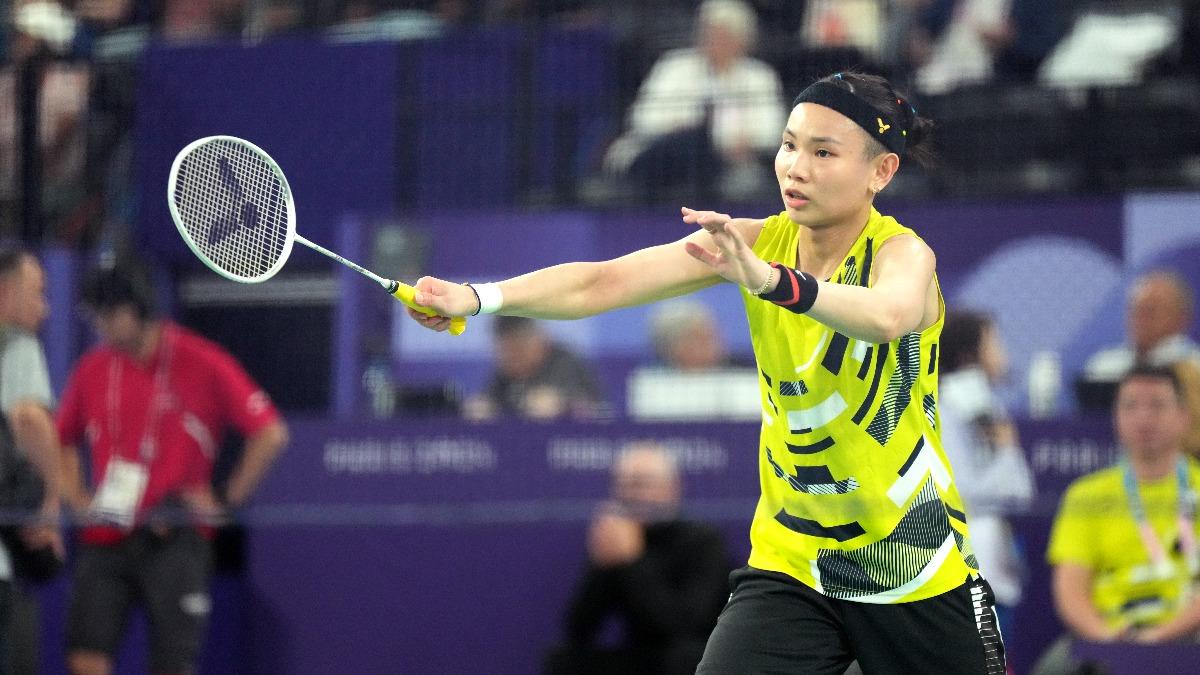 Tai Tzu-ying defeats Lianne Tan in Paris Olympics opener (Courtesy of CTOC) Tai Tzu-ying defeats Lianne Tan in Paris Olympics opener