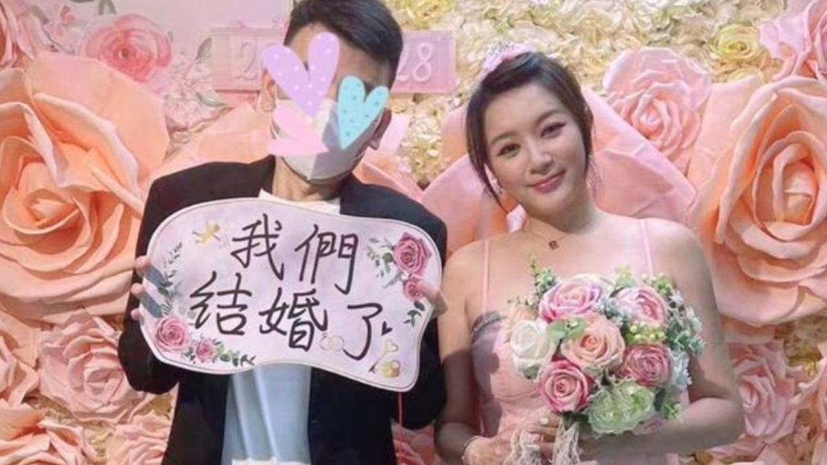 李妍瑾於去年9月與男友任德榮閃婚，結果不到4個月就結束短命婚。（圖／翻攝自命運好好玩）