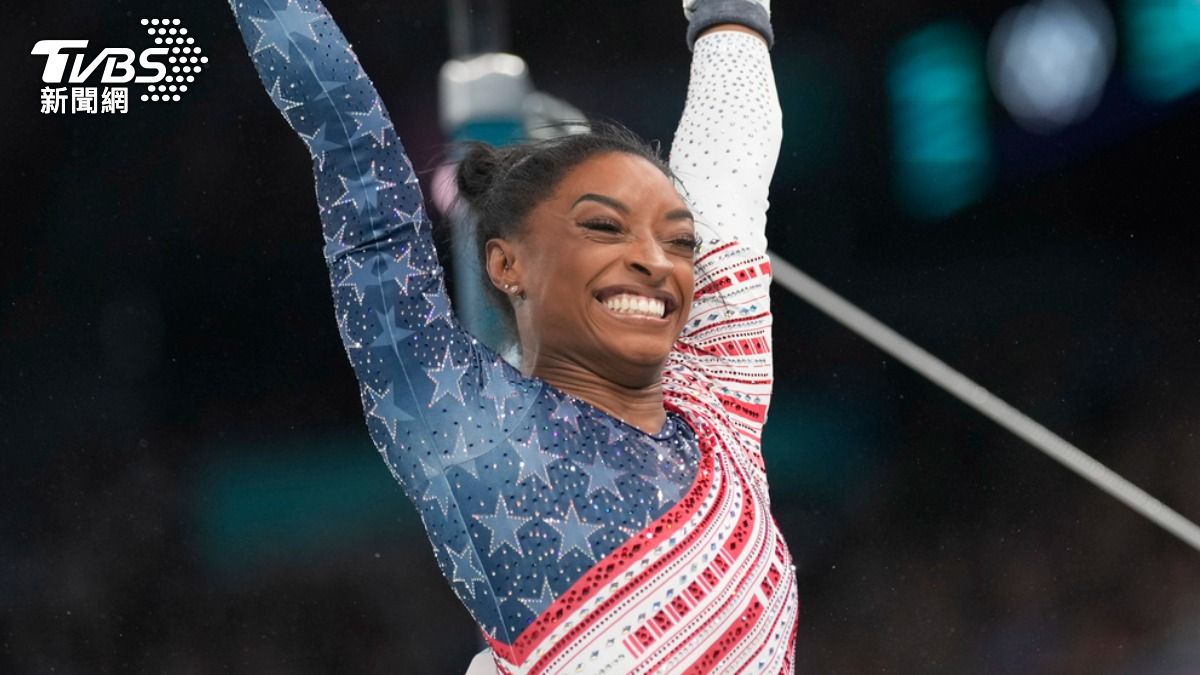 美國「體操女王」拜爾斯（Simone Biles）。（圖／達志影像美聯社）