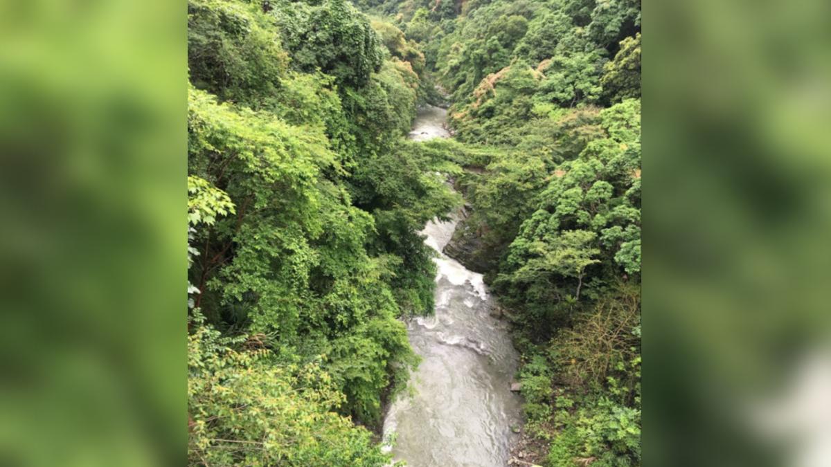 新竹縣尖石鄉錦屏溪驚傳溺水意外。（圖／翻攝自Google地圖）