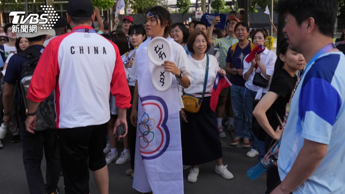 麟洋配金牌戰中國派人到場盯梢。（圖／達志影像美聯社）