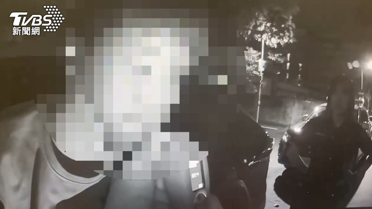 袁加樂酒測。（圖／TVBS）