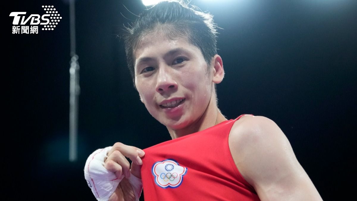 Taiwanese boxer Lin Yu-ting (TPG PHOTO) President Lai backs boxer Lin Yu-ting against IBA claims