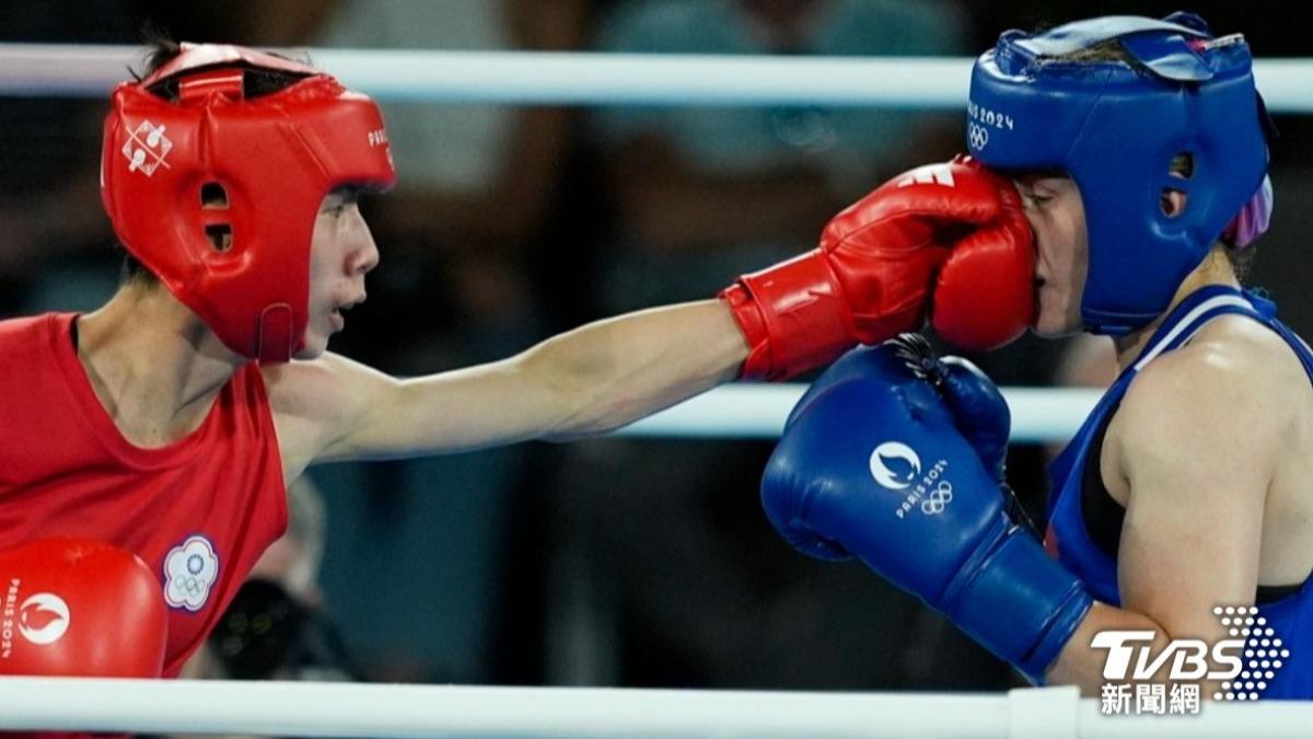 台灣女拳王林郁婷擊敗土耳其好手卡拉曼，闖進金牌戰。（圖／達志影像美聯社）