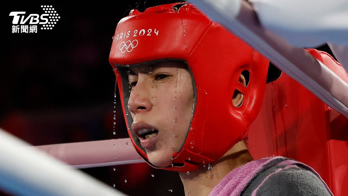 林郁婷被對手比「X」，不解釋惹來粉絲心疼。（圖／達志影像路透社）