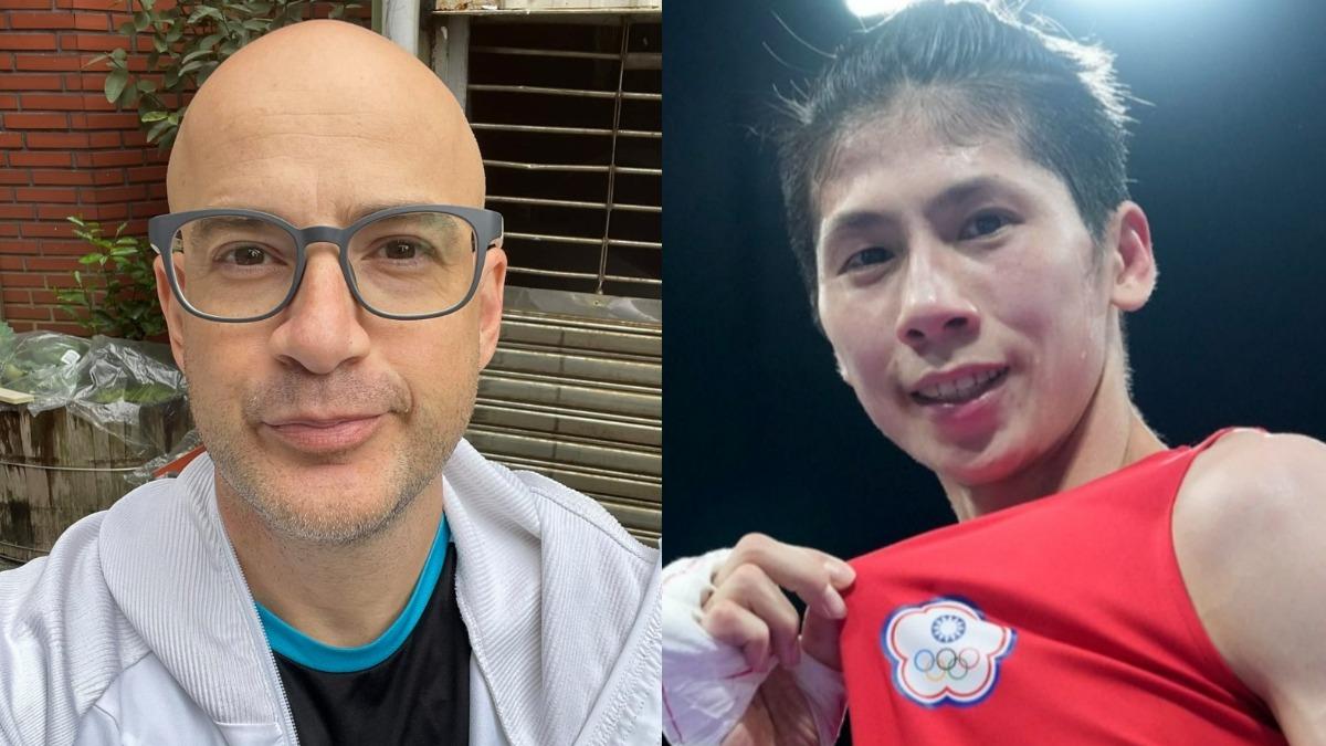 吳鳳挺林郁婷。（圖／翻攝吳鳳臉書、達志影像美聯社）