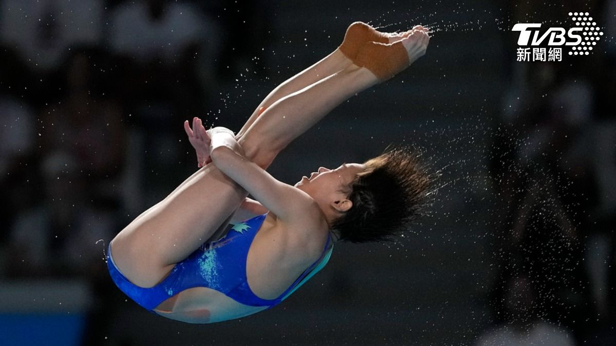 全紅嬋以「水花消失術」揚名國際。（圖／達志影像美聯社）