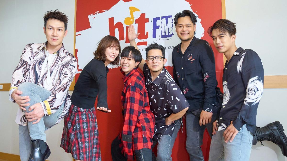 蘇打綠分享時隔15年前往倫敦錄音的心情。(圖/Hit Fm聯播網提供)