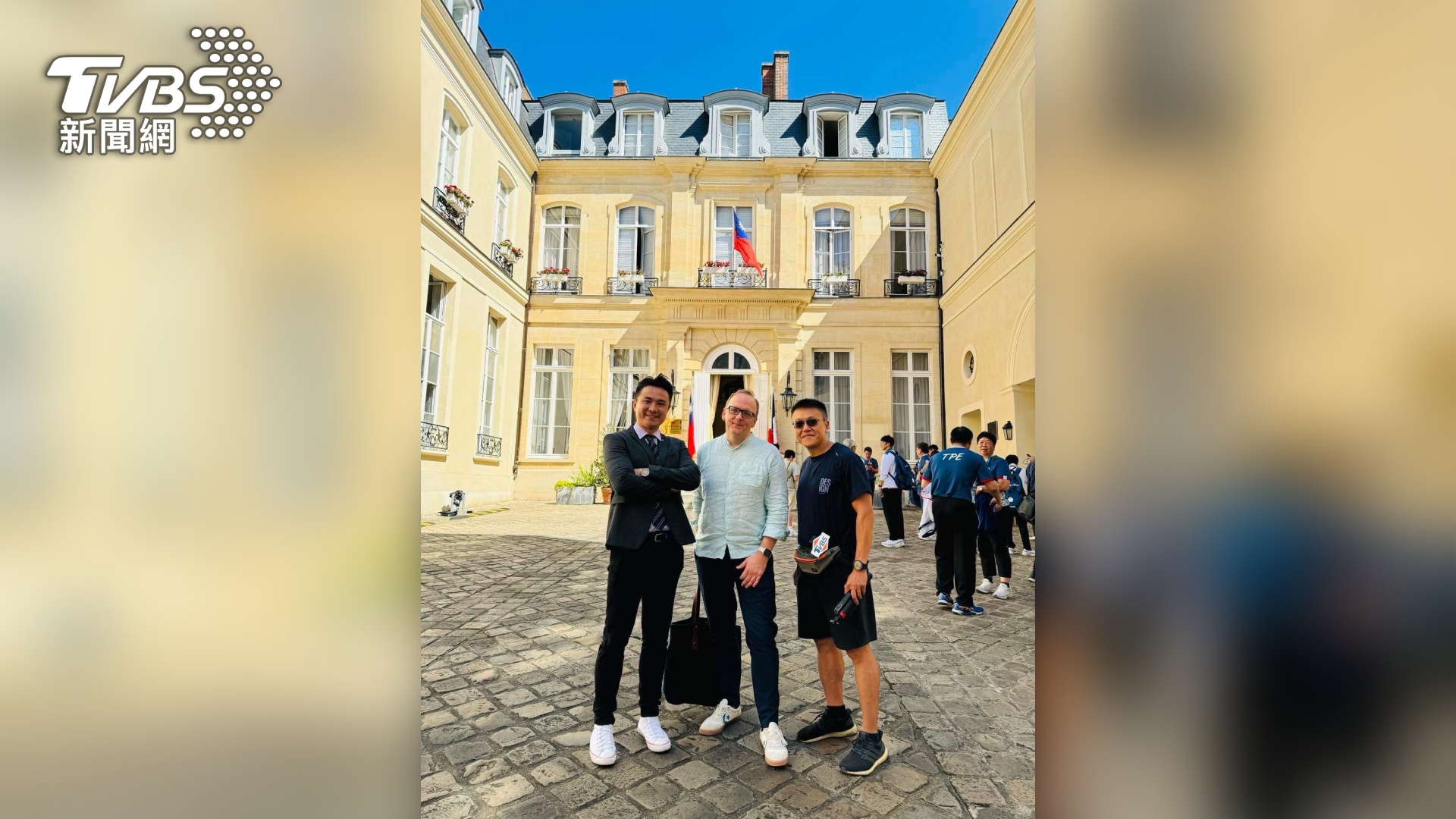 TVBS team covers Paris sports event, boosts media ties (TVBS News) TVBS team covers Paris sports event, boosts media ties