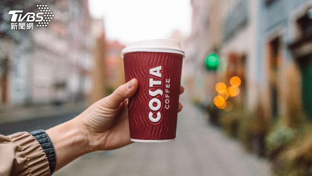 英國市占率最高的連鎖咖啡店Costa Coffee。（示意圖／shutterstock達志影像）