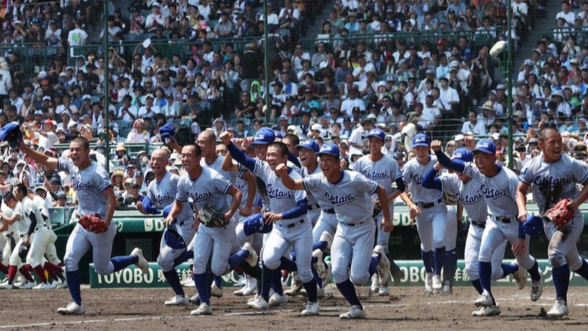 日本石川縣的小松大谷高校「與大谷翔平撞名」。（圖／翻攝自スポーツニッポン新聞社）