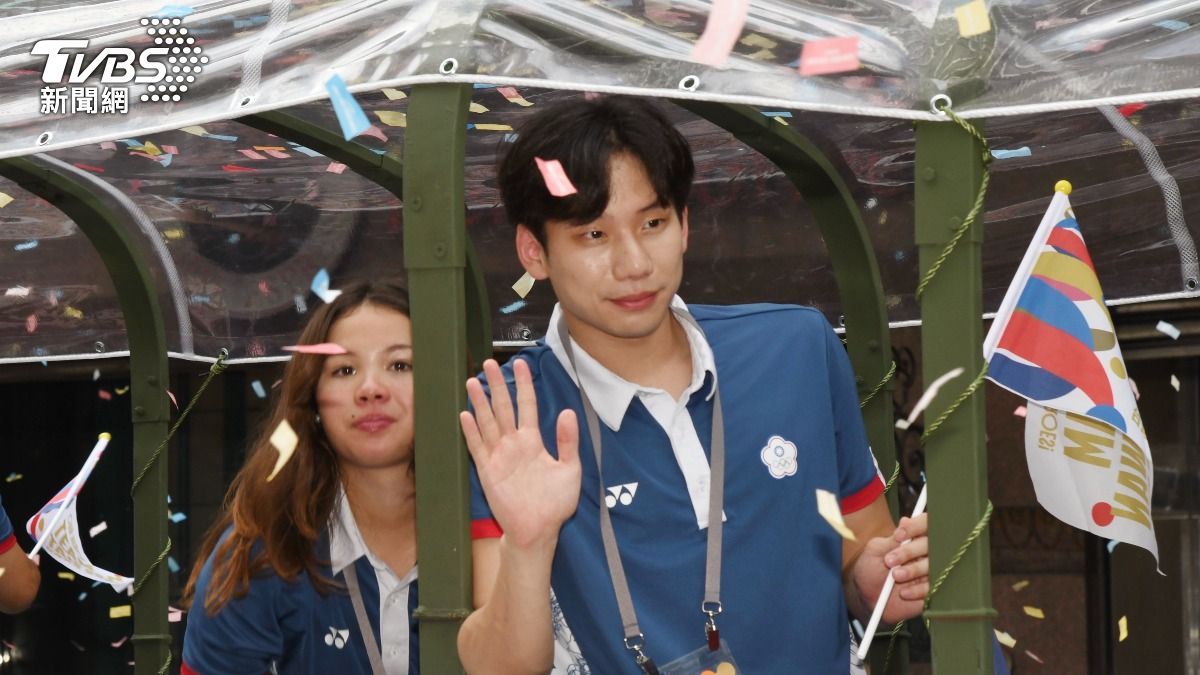 游泳好手王冠閎。（圖／胡瑞麒攝）