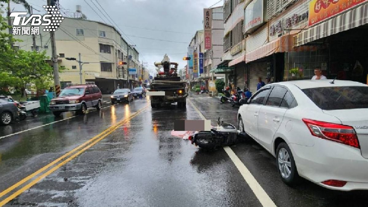 台南發生死亡車禍。（圖／民眾提供）