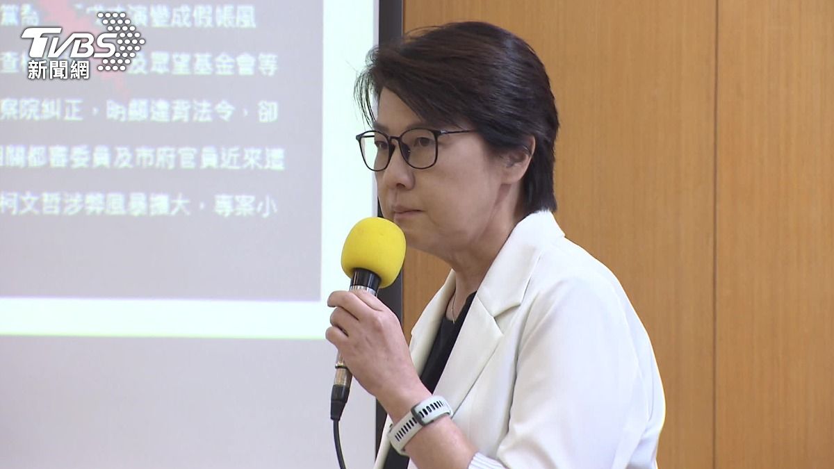 民眾黨立委黃珊珊。（圖／TVBS）