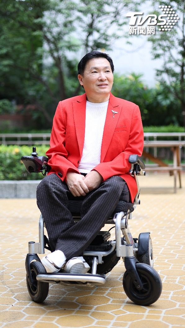 蔡義德分享自己的養生之道。（圖／張哲鳴攝）