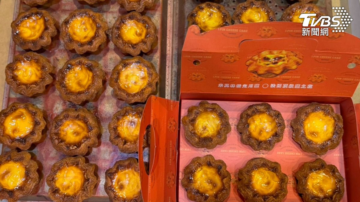 乳酪菓子爆紅的「千層蛋塔」也將放上郭志忠老師的模型。（圖／林雅婷攝）