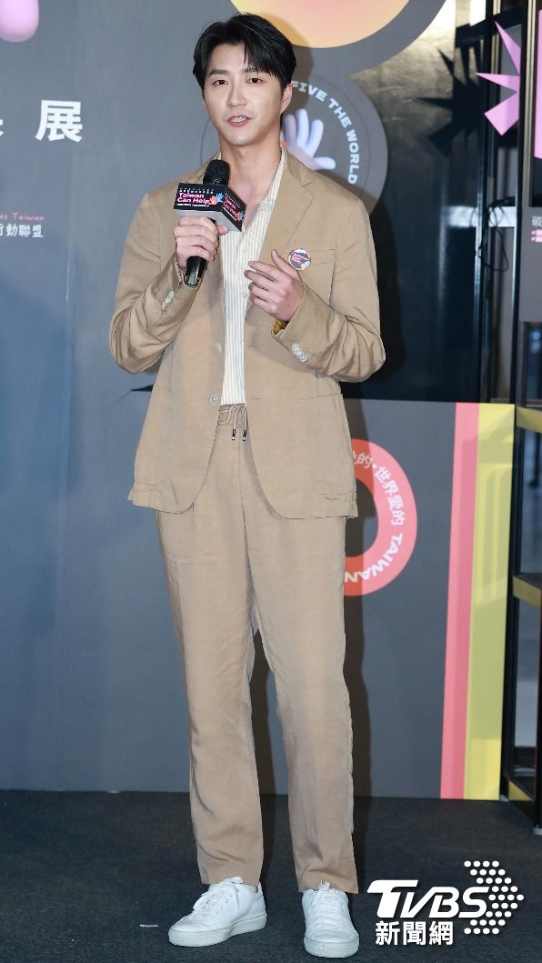 江宏傑帥氣出席活動。（圖／黃城碩攝）