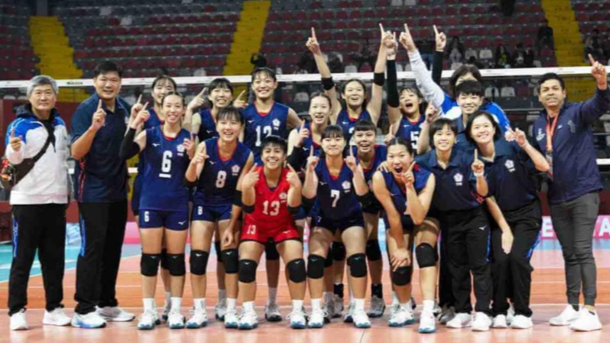 U17女排世錦賽台灣第4，寫下台灣史上最佳成績。（圖／中央社）