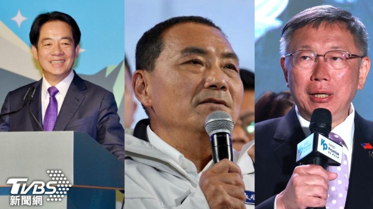 2024總統大選。（圖／胡瑞麒、區國強、黃城碩攝）