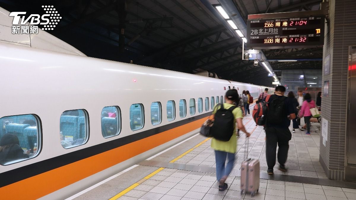 台灣高鐵中秋節疏運期間共加開140班次列車。（示意圖／shutterstock達志影像）