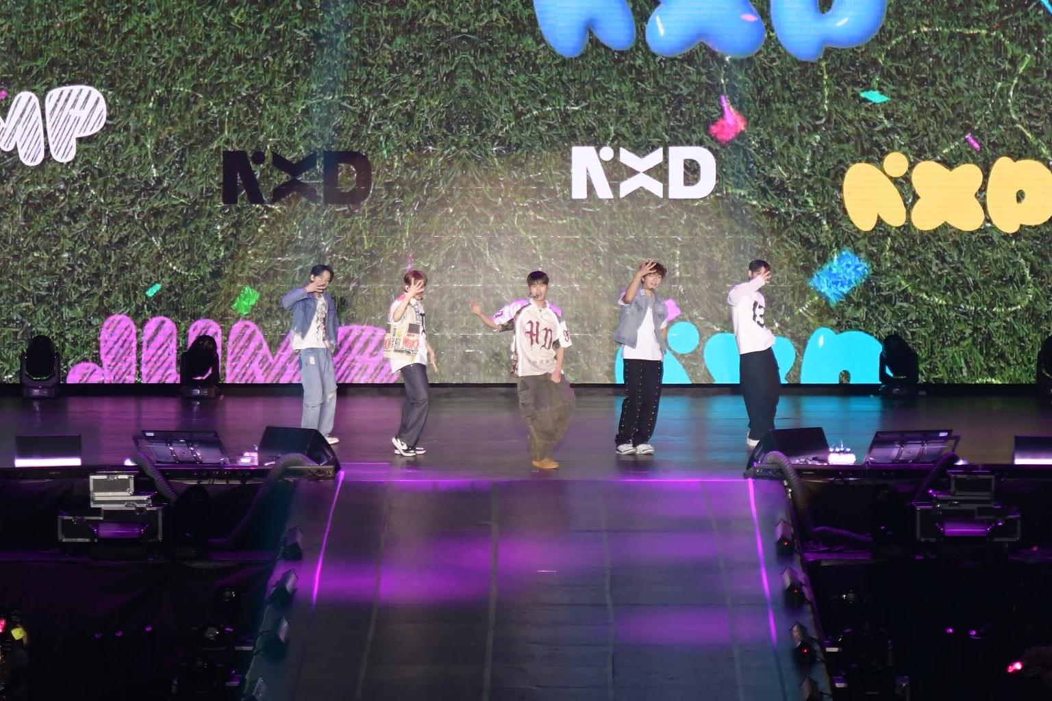 新生代男團NXD為今晚活動打頭陣。（圖／讀者提供）