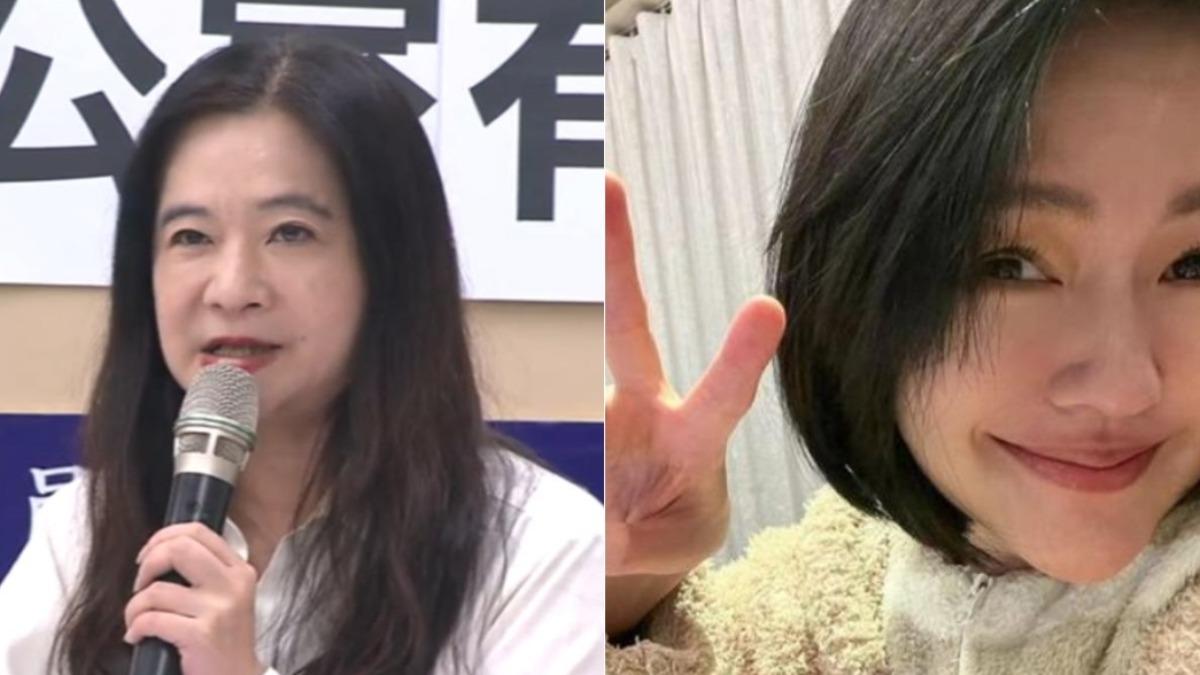 台北市議員應曉薇（左）、女星小S（右）。（圖／TVBS、翻攝小S IG）