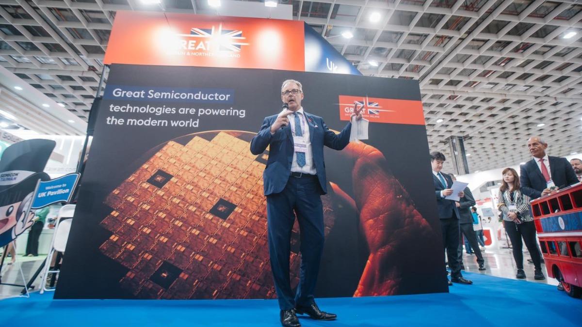 U.K. seeks deeper ties with Taiwan in semiconductor industry (Courtesy of British Office Taipei) U.K. seeks deeper ties with Taiwan in semiconductor industry