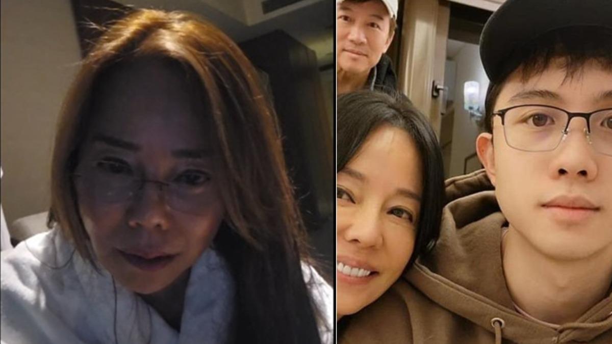 藝人狄鶯開直播駁斥兒子孫安佐是「媽寶」。（圖／翻攝狄鶯臉書、孫安佐IG）