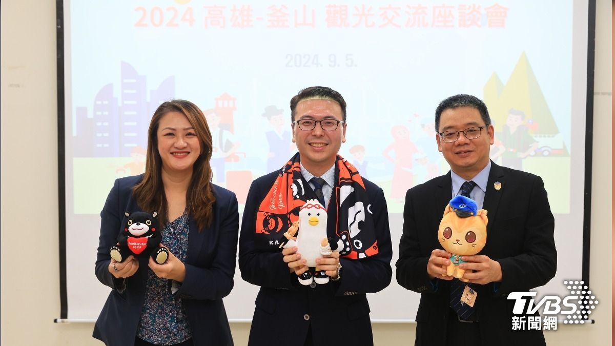 高雄市觀光局宣布「高雄－金浦」及「高雄－釜山」航線最快在10月啟航。（圖／中央社）